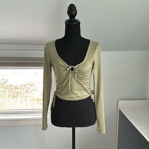 Crop Top Long-sleeve